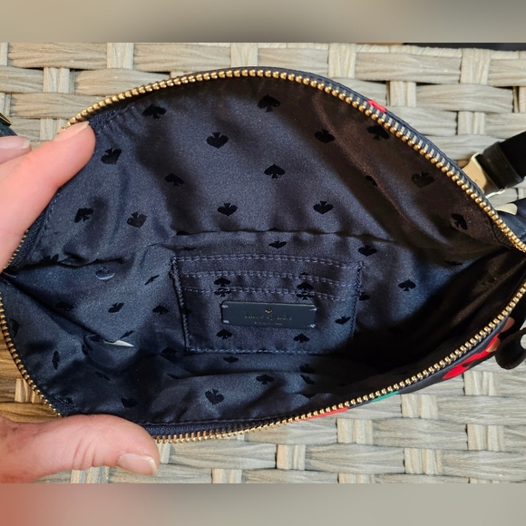 Kate Spade Whimsy Floral Belt Bag - Navy and Red - Picture 4 of 5